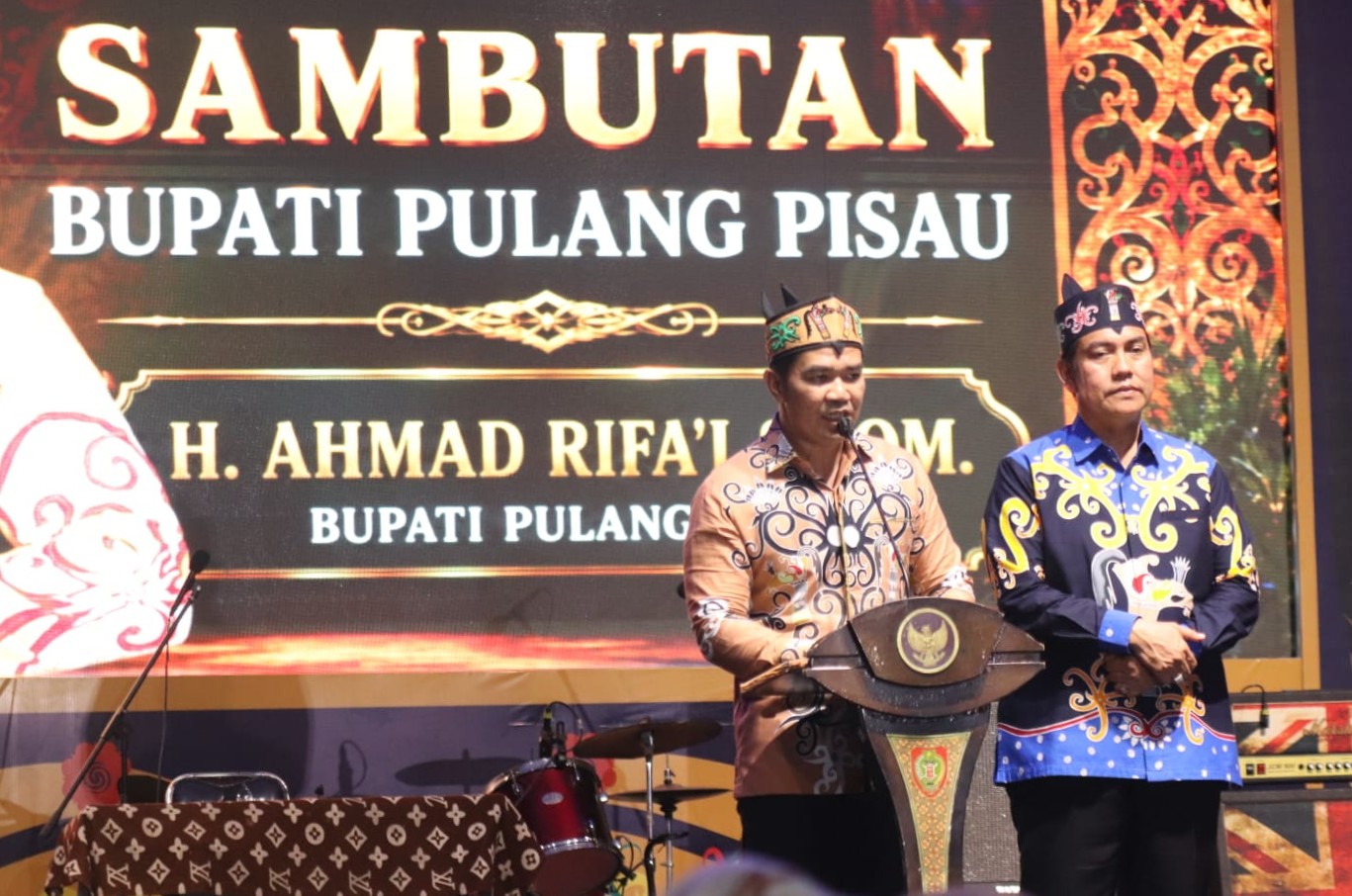 Lomba Dangdut Dayak se-Kalteng Resmi Dibuka Bupati Ahmad Rifa'i, 20 Finalis Tampil di Huma Betang Night Pulang Pisau