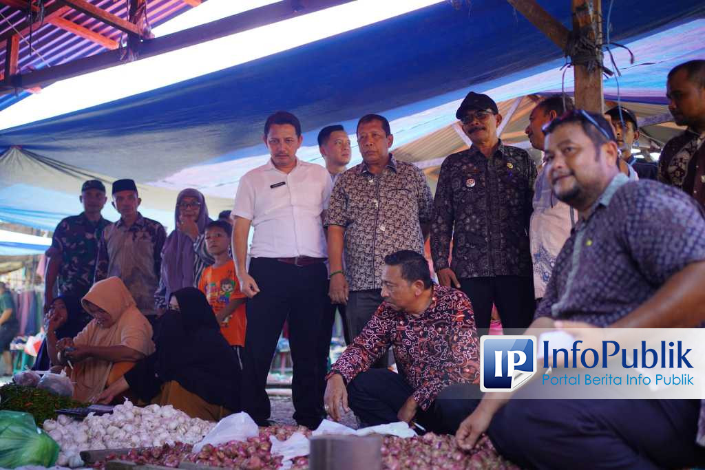 Pemkab Nagan Raya Temukan Harga Ayam Melebihi HET Saat Sidak Pasar