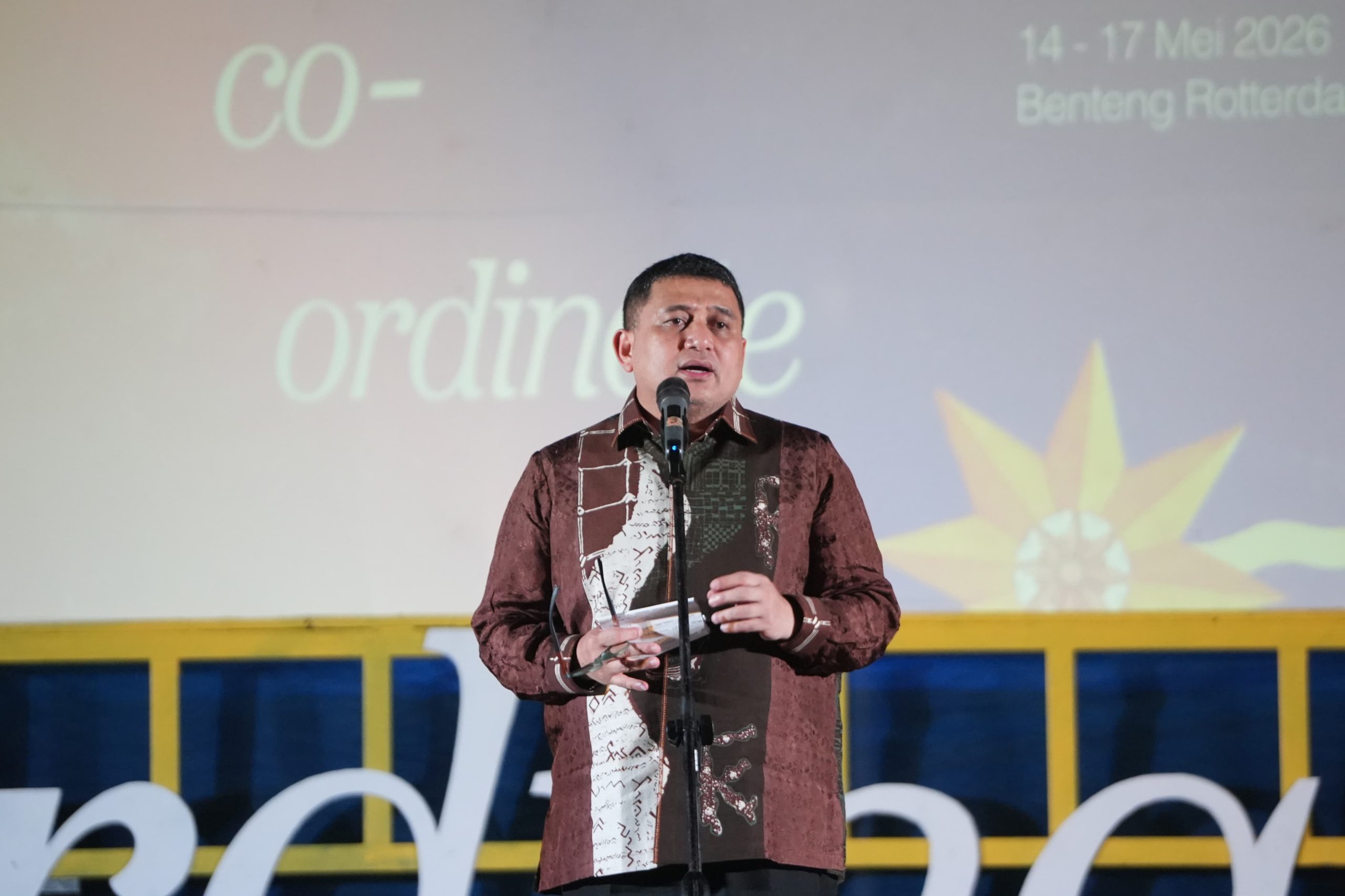 Pemkot Makassar Kembali Dukung MIWF 2026 Usai 13 Tahun Vakum, 144 Program Siap Digelar di Benteng Rotterdam