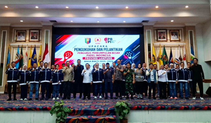 15-18 Lapangan Padel Tersebar di Lampung, Pengurus Baru Ditargetkan Bawa Atlet ke PON 2028
