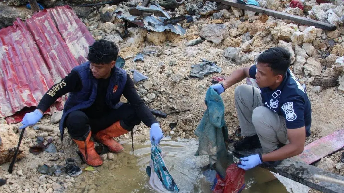 Tiga Warga Masih Hilang Usai Ledakan di Biak, Tim Jibom Gegana Brimob Polda Papua Bersihkan Ring 1