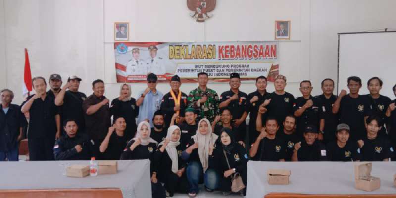DHC BPK 45 Brebes Gelar Deklarasi Kebangsaan, Ajak Warga Dukung Sekolah Rakyat dan Makan Bergizi Gratis