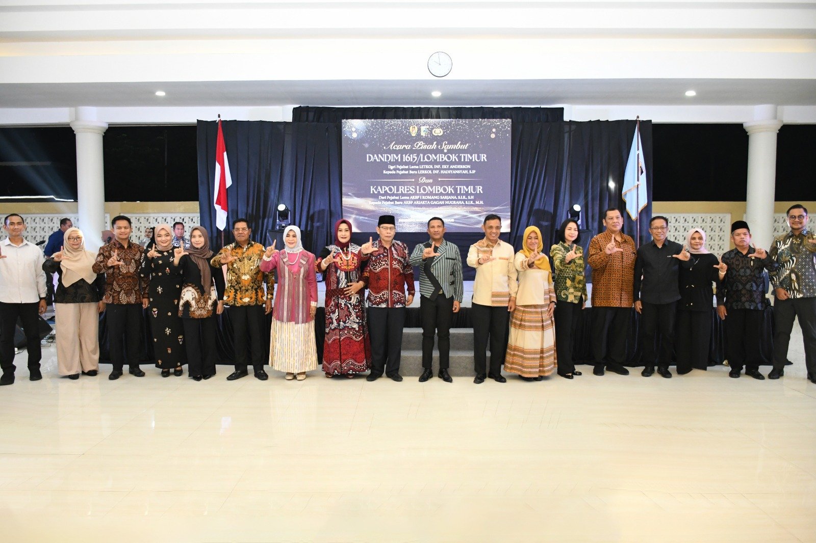 Bupati Lombok Timur Lantik Dandim dan Kapolres Baru, Tekad Perkuat Sinergi TNI-Polri Jelang Pilkades 2026