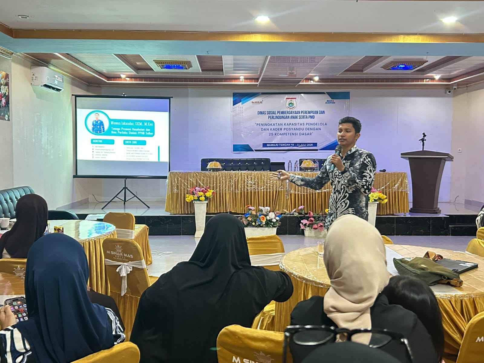 DKPPKB Sulbar Kirim Narasumber Bersertifikat Nasional ke Mamuju Tengah, Latih 25 Kompetensi Dasar Kader Posyandu