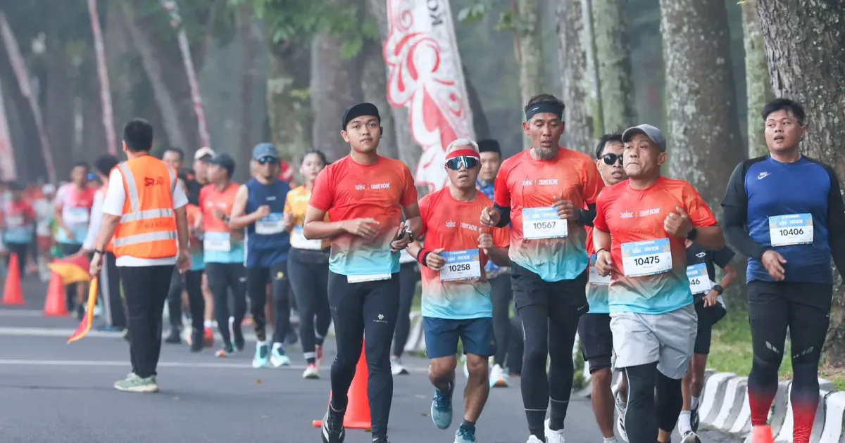 8.000 Pelari Ramaikan Tidar Borobudur 10K di Magelang, Sekda Jateng Sebut Dorong Sektor Jasa dan UMKM