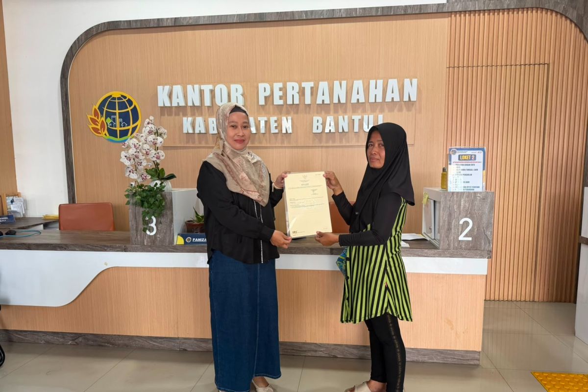 BPN Bantul Buka Layanan Akhir Pekan Lewat Program PELATARAN, Warga Bisa Urus Sertifikat Tanah di Hari Minggu
