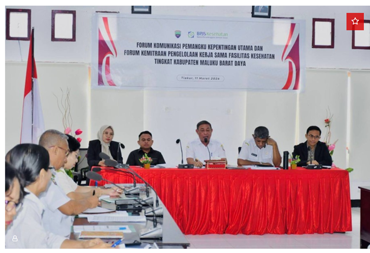 Bupati Maluku Barat Daya Targetkan Predikat UHC, Dorong Warga Aktifkan Kembali Kepesertaan JKN