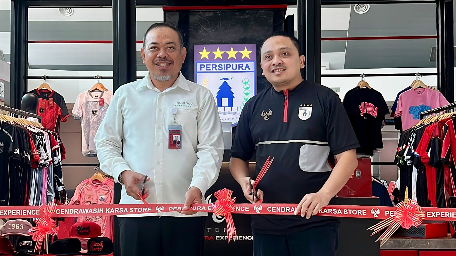 Persipura Experience Resmi Hadir di Bandara Sentani, Gerai Kedua Cendrawasih Karsa Store Sapa Pelancong