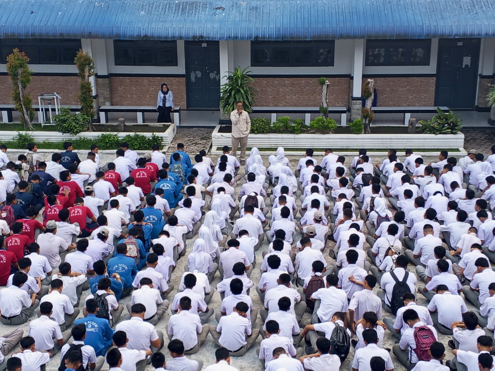 Siswa SMKN 2 Medan Dibekali Pemahaman HAM, KemenHAM Tekankan Anti-Bullying di Lingkungan Sekolah