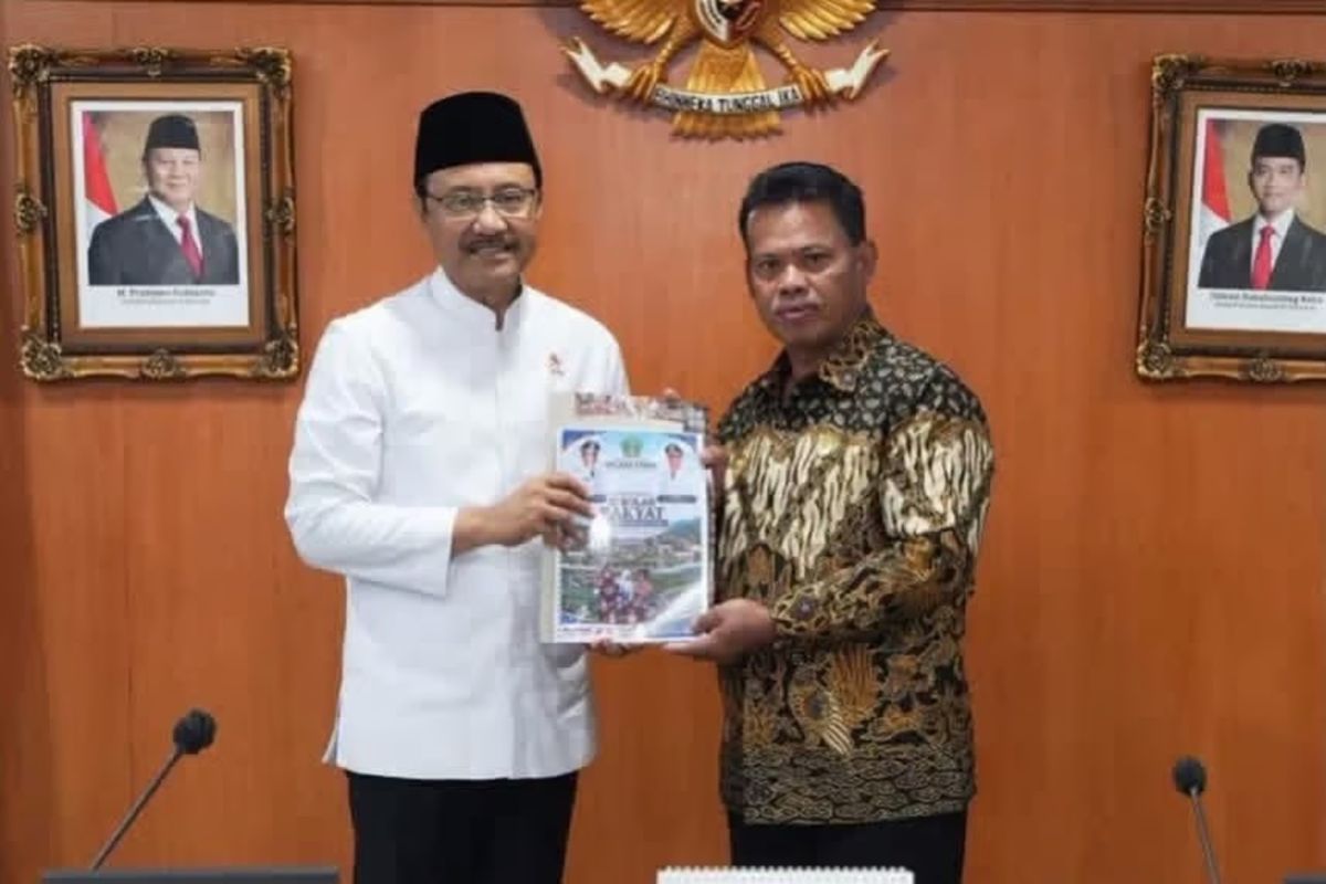 Wakil Bupati Kolaka Utara Jumarding Bertemu Mensos Saifullah Yusuf, Bahas Lahan dan Jadwal Lelang Sekolah Rakyat di Pakue