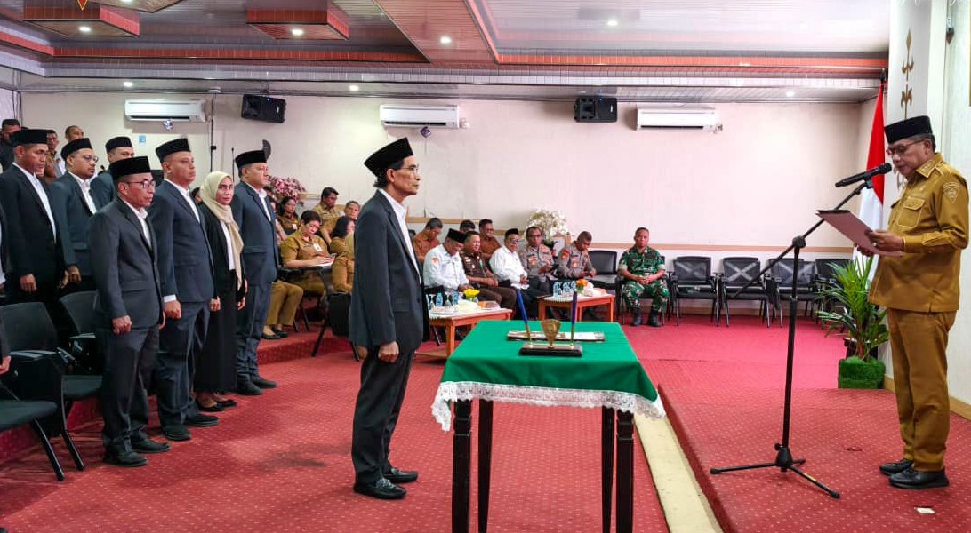 Wali Kota Ambon Bodewin Wattimena Lantik Pengurus LPTQ 2026-2031, Titip Tiga Agenda Prioritas Pembinaan Generasi Muda