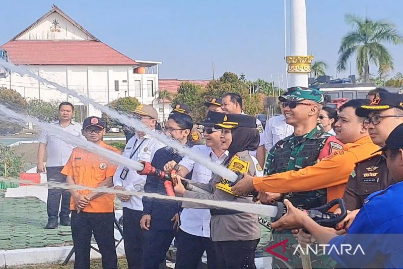 Bupati Gunung Mas Pastikan Kesiapan Sarpras dan Personel Hadapi Karhutla, 127 Desa Bentuk Masyarakat Peduli Api