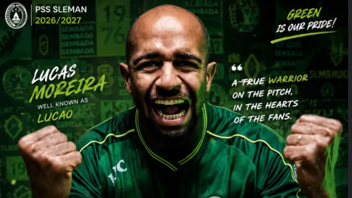PSS Sleman Resmi Perpanjang Kontrak Bek Lucao Usai Tampil Solid di Liga 2