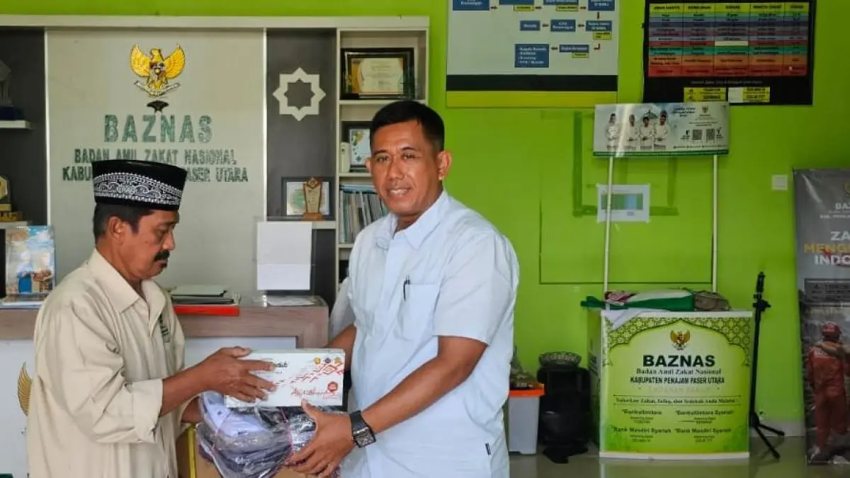 Satpolairud PPU Gandeng Baznas Salurkan Bantuan Sosial untuk Nelayan dan Warga Pesisir
