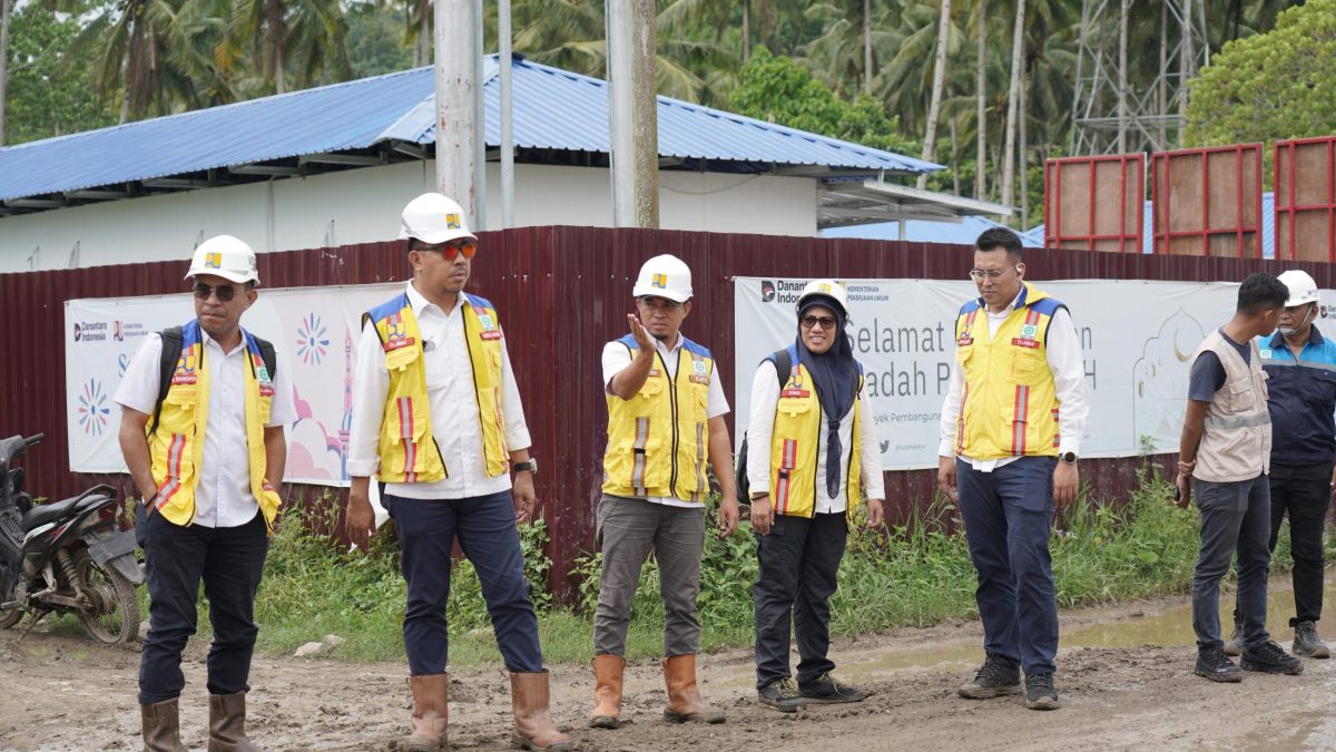 BPJN Maluku Utara Tinjau Akses Jalan Menuju Sekolah Rakyat di Halmahera Barat dan Kondisi Jembatan Kali Oba