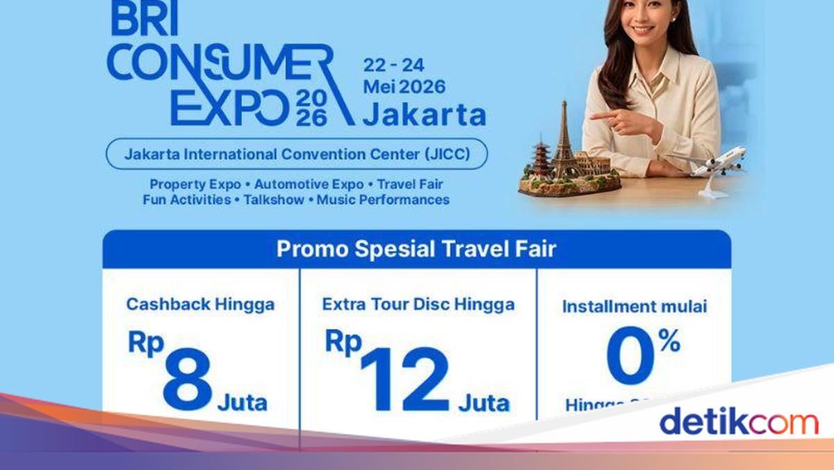 BRI Consumer Expo 2026 Hadir di JICC 22-24 Mei, Tour Jepang Mulai Rp 19 Jutaan