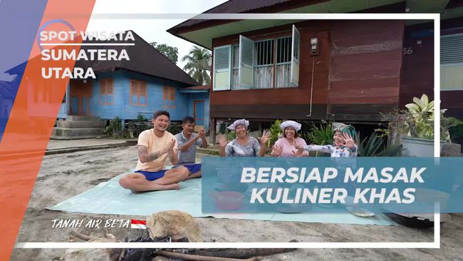 Selebriti Belajar Memasak Kuliner Khas Sumatera Utara di Desa Simarimbun Dolok, Olah Bawang Batak Jadi Hidangan Tradisional