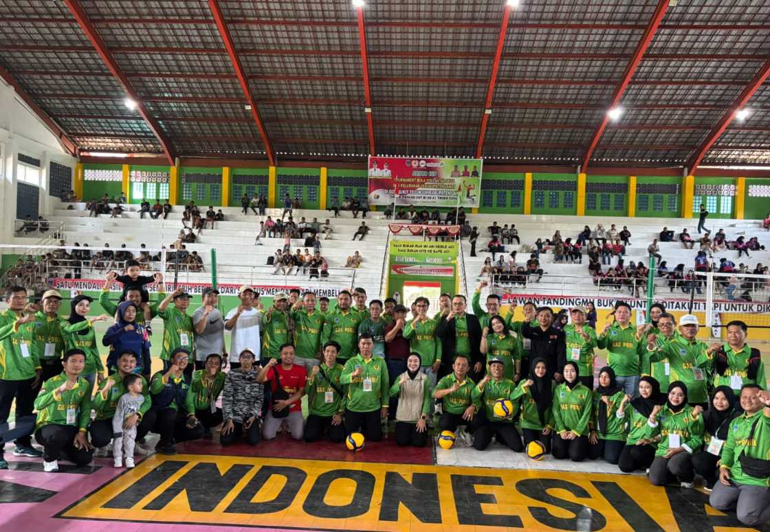 ADARO Cup 2026 Resmi Dibuka di Lahat, 81 Desa dan Kelurahan Berlaga untuk Cari Bibit Atlet Voli