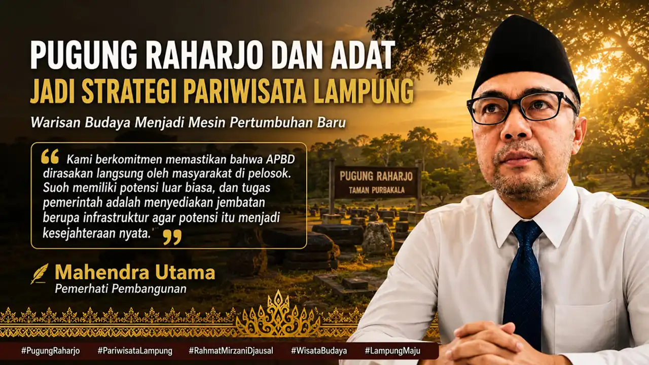 Gubernur Lampung Tinjau Situs Pugung Raharjo, Padukan Pelestarian Sejarah dan Kearifan Adat untuk Pariwisata