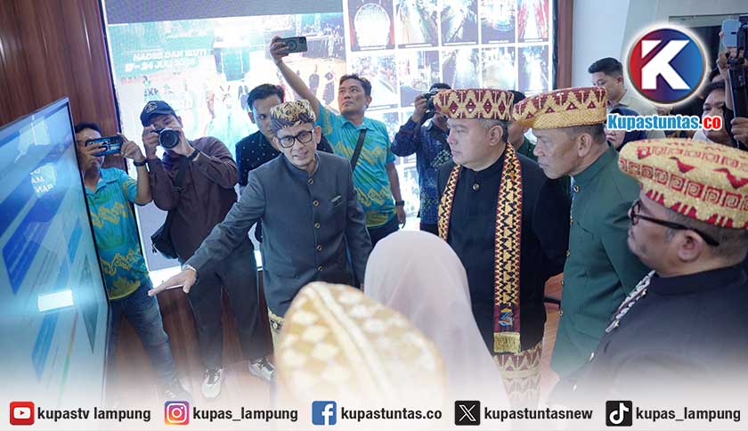 Sekjen Kemendagri Tomsi Tohir Tinjau Langsung Program Seribu Wajah di Bandar Lampung Expo 2026, Ini Fungsinya