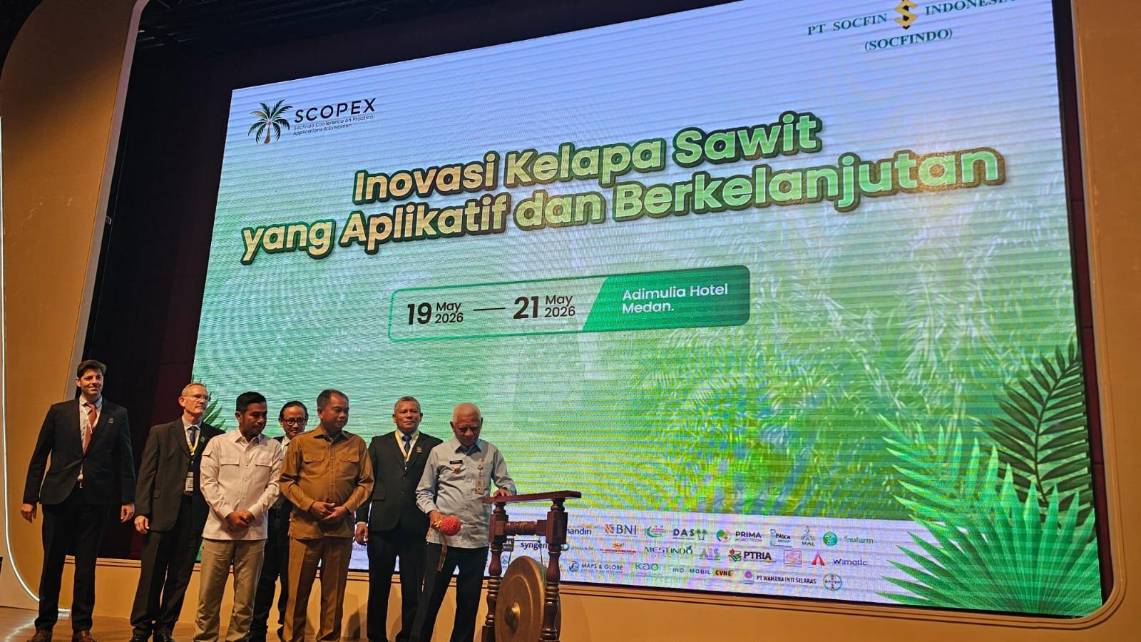Wagub Sumut Surya Buka SCOPEX 2026, Targetkan Riset Sawit Tak Cuma di Laboratorium Tapi Bisa Bantu Petani Naikkan Produktivitas