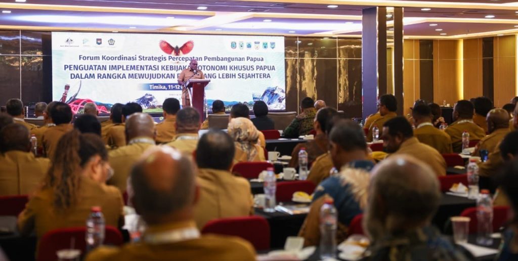 Gubernur Papua Tengah Tutup Forum Percepatan Pembangunan, Soroti Validitas Data dan Perlunya