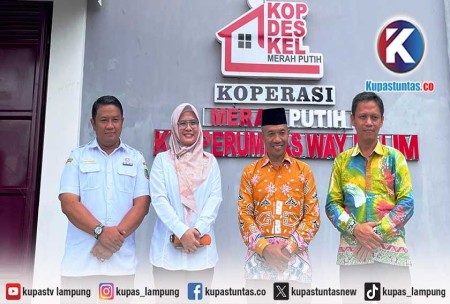 69 Gerai Koperasi Merah Putih Terbentuk di Bandar Lampung, Baru Satu Rampung Dibangun, Target Agustus 2026