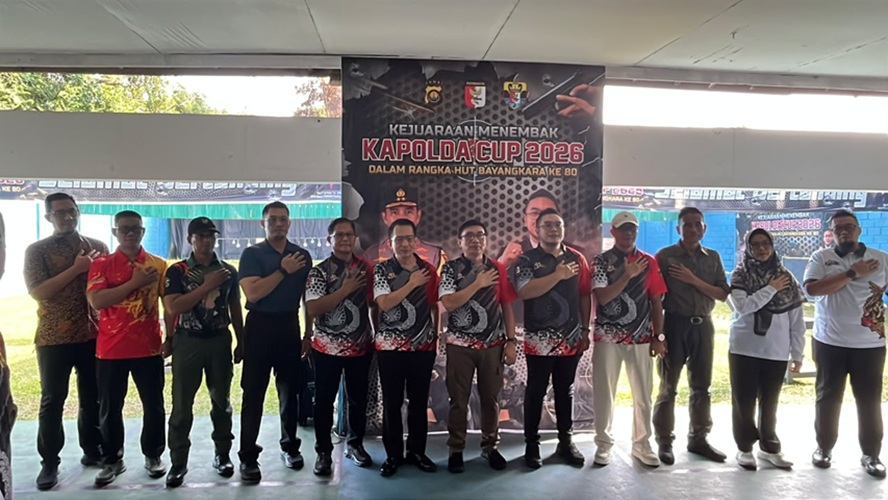 Wakapolda Jambi Resmi Buka Kejuaraan Menembak Kapolda Cup 2026, Bukan Sekadar Adu Akurasi