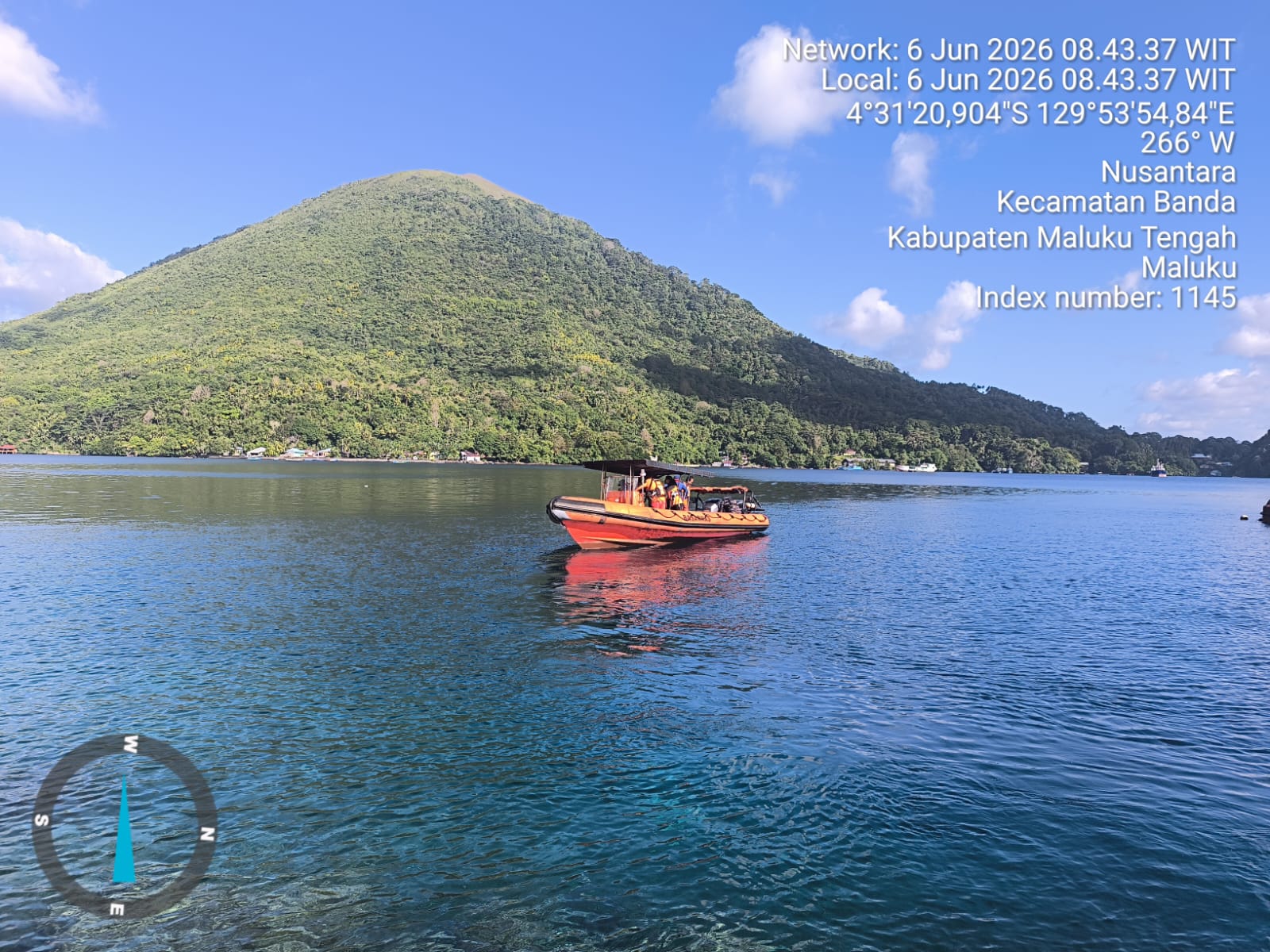 Longboat Mati Mesin di Perairan Pulau Hatta-Banda Besar, 20 Penumpang Selamat Dievakuasi Tim SAR Gabungan