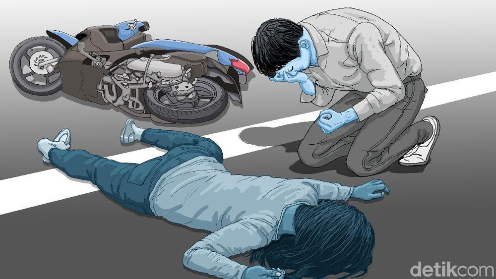 Pelajar di Musi Rawas Tewas Usai Sepeda Motor Hantam Truk yang Mogok di Tengah Jalan, Satu Korban Luka