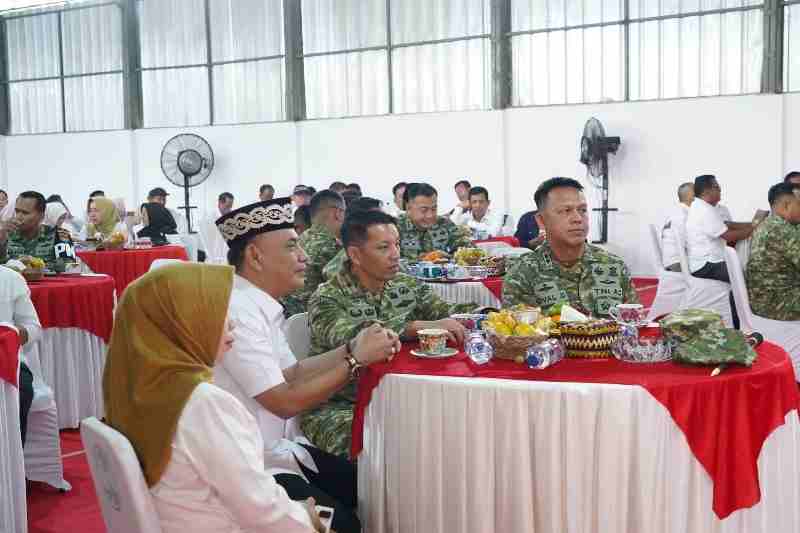 Danrem 043/Gatam Ikuti Peluncuran 1.061 Koperasi Merah Putih Bersama Presiden Prabowo di Kota Metro