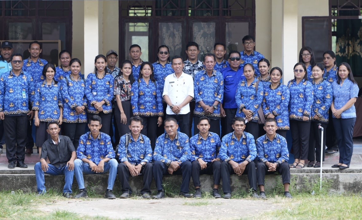 Program “Menyapa Desa” di Loloda Tengah Dapat Dukungan Penuh Guru dan Kepala Sekolah, Apresiasi Camat Suparto Lansib