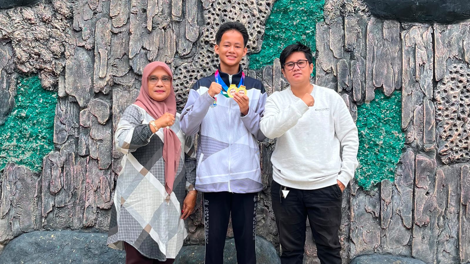 Siswa SMPN 1 Lubuk Linggau Sabet Dua Emas O2SN Sumsel 2026, M Qibran Alfarabi Melaju ke Tingkat Nasional