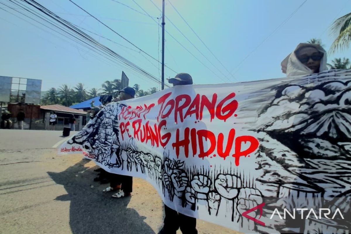 WALHI Gorontalo Dampingi Warga Bonepantai Tolak Tambang PT CBM, Izin Eksplorasi Berakhir Oktober 2026