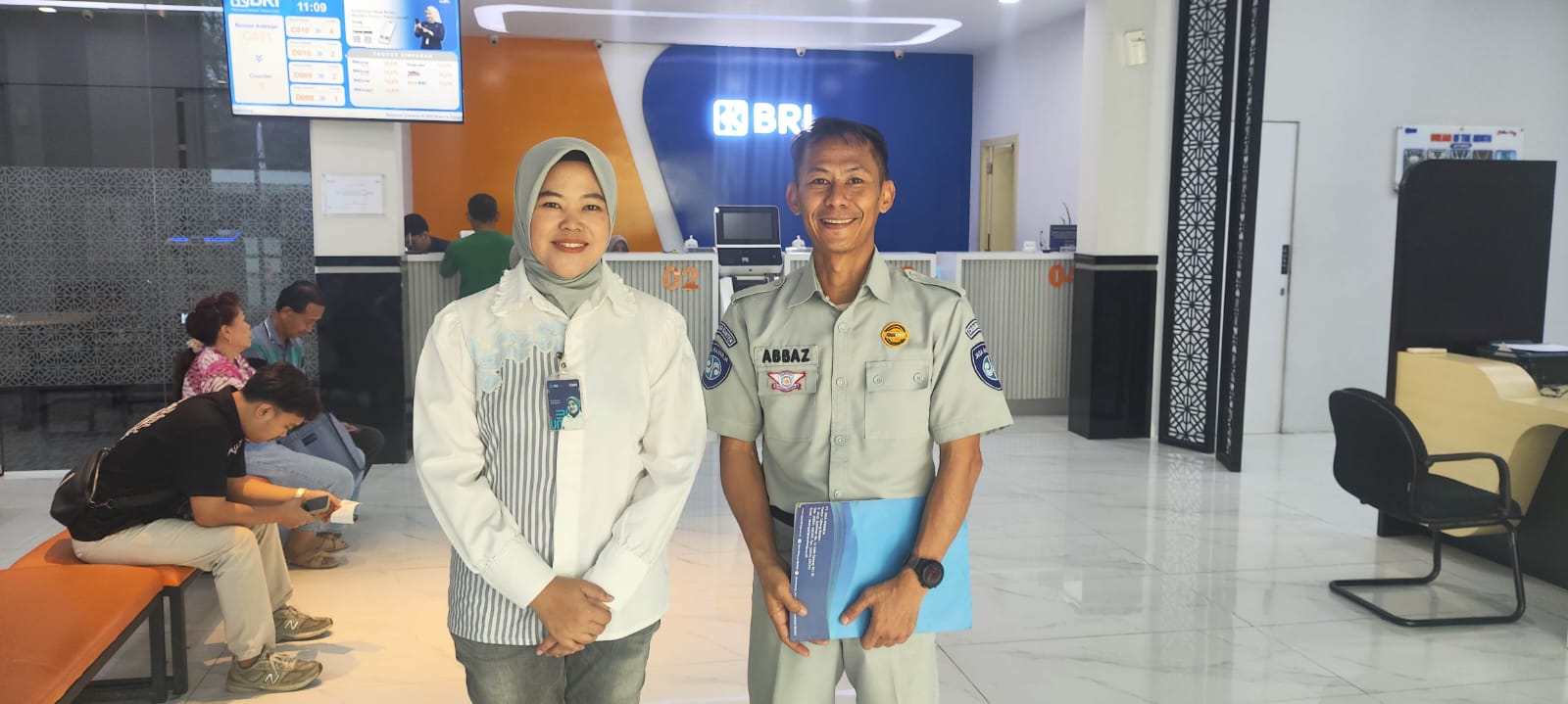 Jasa Raharja Banten Sosialisasikan Samsat Online dan Undian Berhadiah Emas di BRI Rangkasbitung