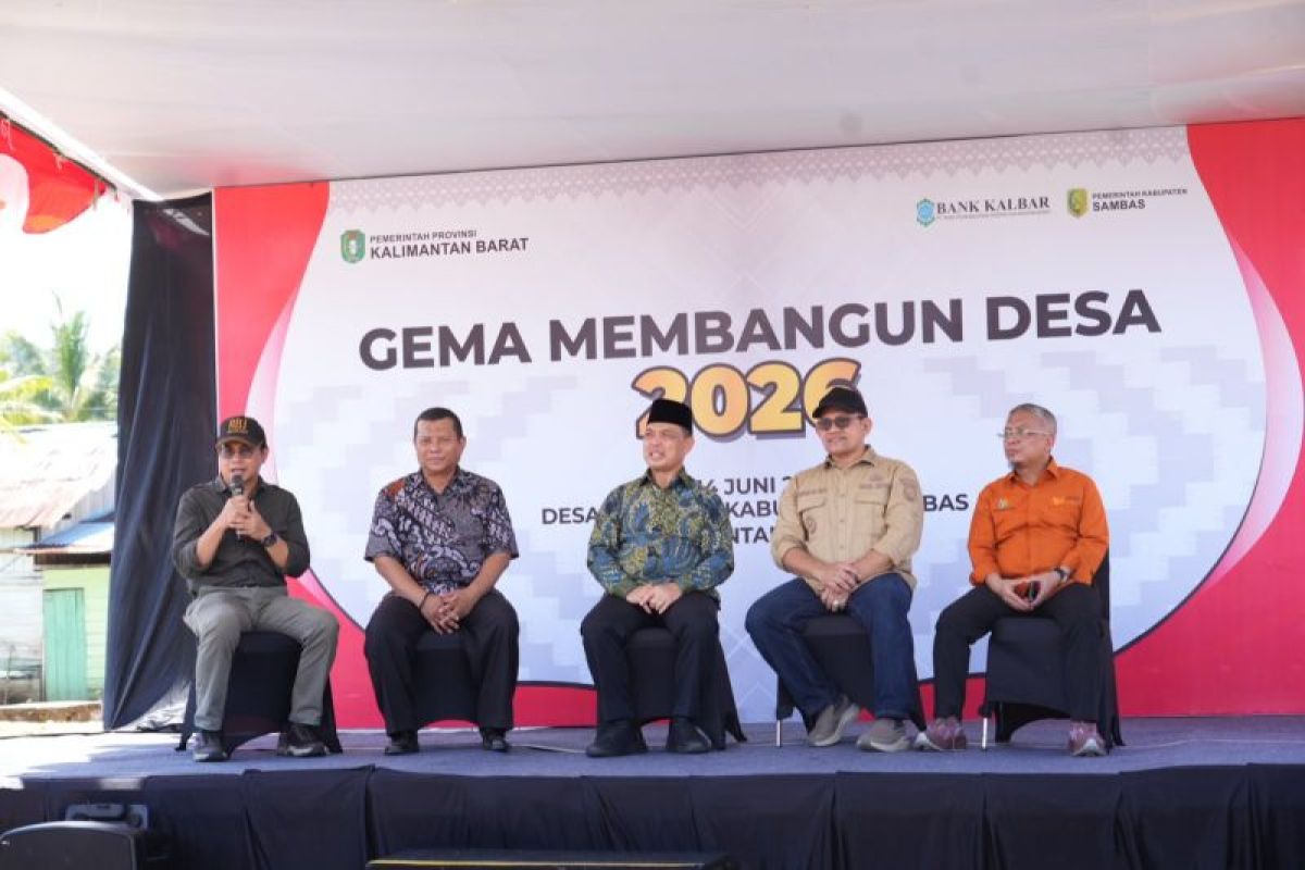 Bank Kalbar Garap Kemandirian Desa Temajuk di Perbatasan Sambas, Fokus pada Wisata Bahari dan UMKM
