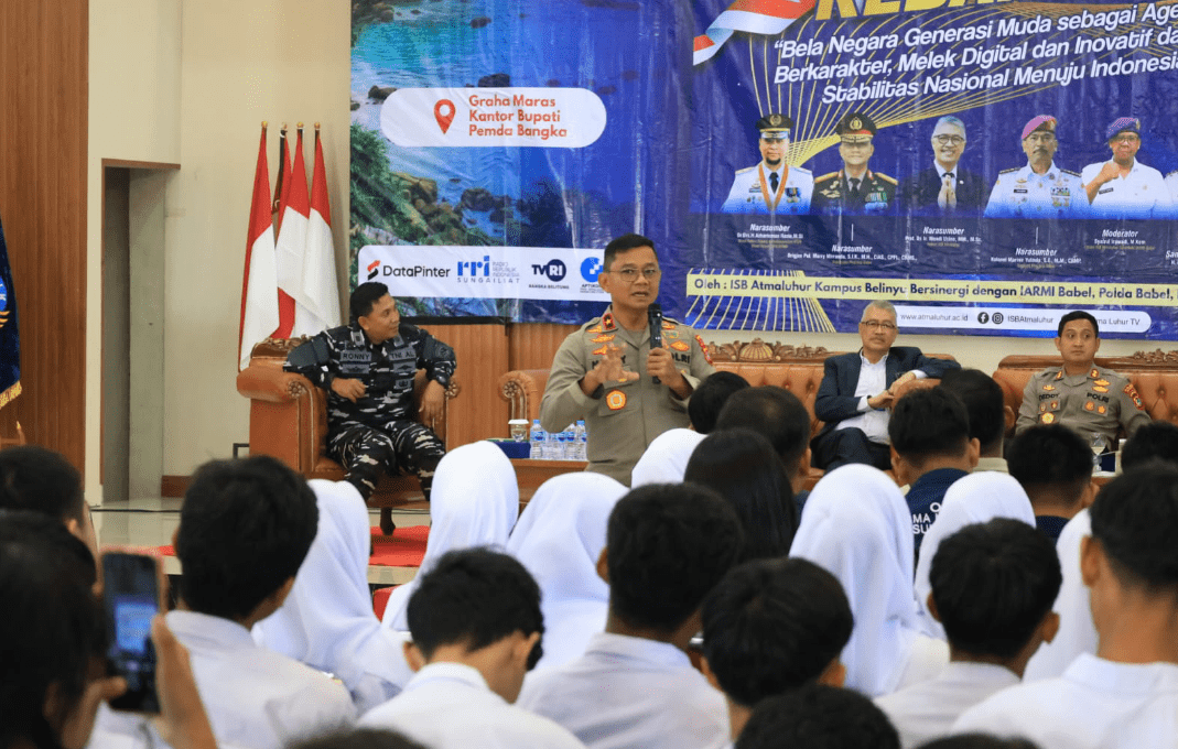 Wakapolda Babel Brigjen Murry Mirranda Dorong Pelajar Bangka Jadi Agen Literasi Digital, Ini Tiga Faktor Kunci Sukses Generasi Muda