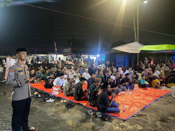 Polsubsektor Kibin Amankan Tabligh Akbar Sambut Tahun Baru Islam 1448 H di Terminal PT Nikomas Gemilang, 300 Jamaah Hadir