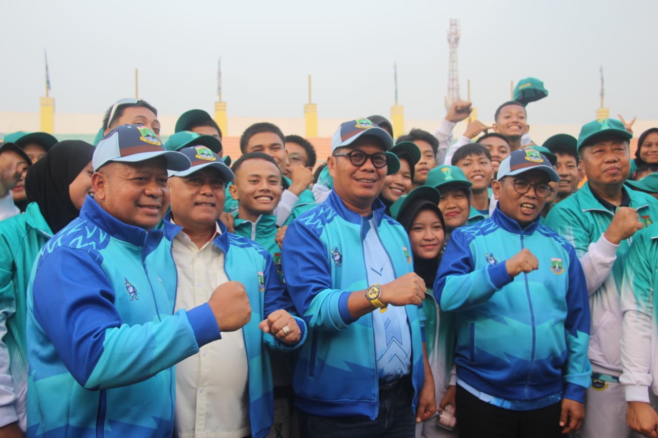 Kasrem 064/MY Hadiri Pembukaan Popda dan Paperda Banten 2026 di Cilegon, TNI Tegaskan Dukungan Pembinaan Atlet Pelajar