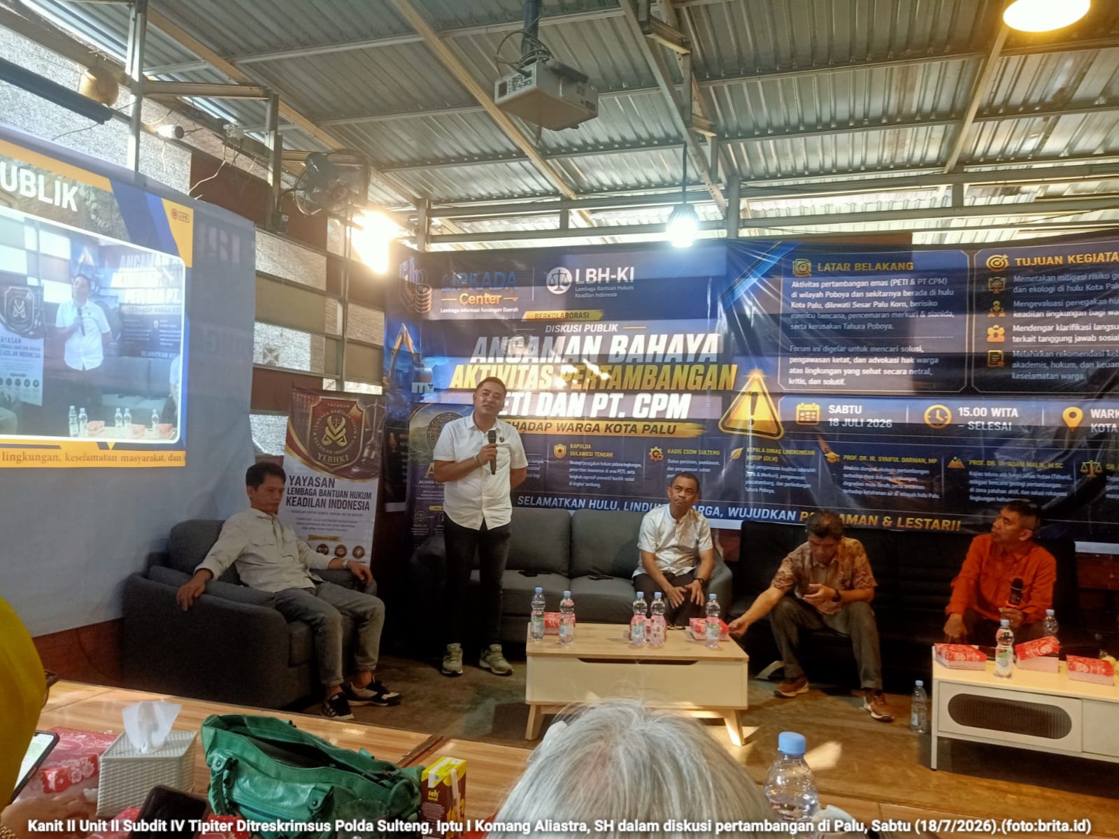 Polda Sulteng Dalami Aktivitas PETI di Lahan PT CPM Palu, Penyidik Kumpulkan Bukti dan Saksi