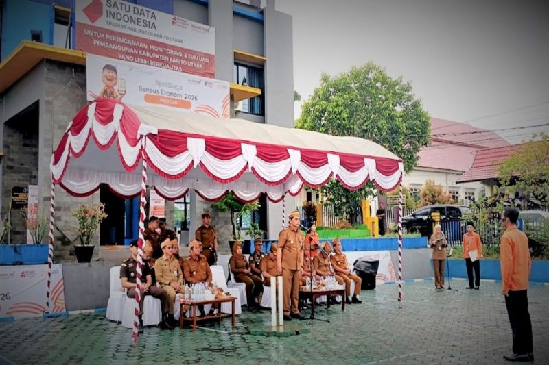 Bupati Barito Utara Shalahuddin Instruksikan Seluruh Aparatur Desa hingga Kecamatan Dukung Sensus Ekonomi 2026