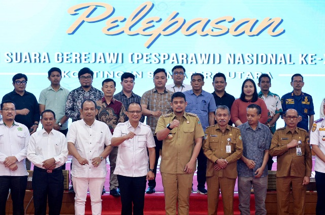 Gubsu Bobby Afif Nasution Targetkan Sumut Juara Umum Lagi di Pesparawi Nasional XIV Manokwari, 270 Kontingen Diberangkatkan