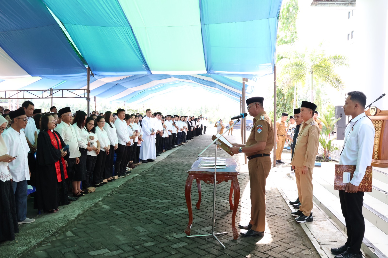 Bupati Oskar Manoppo Kukuhkan 405 Anggota BPD se-Boltim, Masa Jabatan Diperpanjang Jadi 8 Tahun