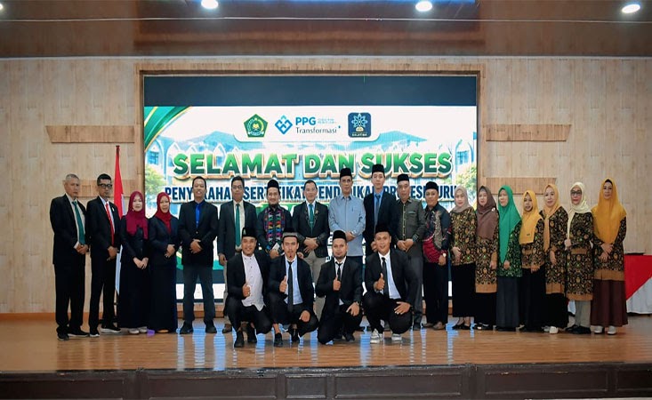 877 Guru Agama Islam di 24 Kabupaten/Kota se-Sumut Resmi Terima Sertifikat Profesi, Ini Harapan untuk Pendidikan