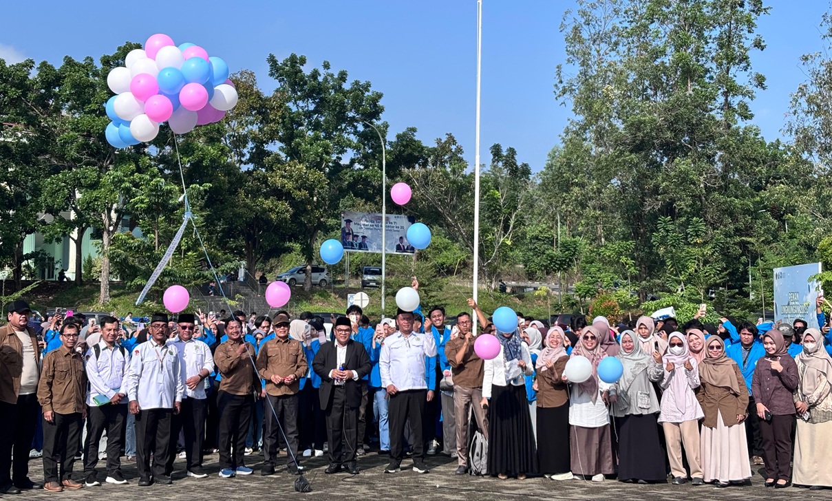341 Mahasiswa UIN STS Jambi Dilepas untuk KKN di 30 Desa Batang Hari dan Muaro Jambi, Rektor Ingatkan Jaga Nama Baik Kampus