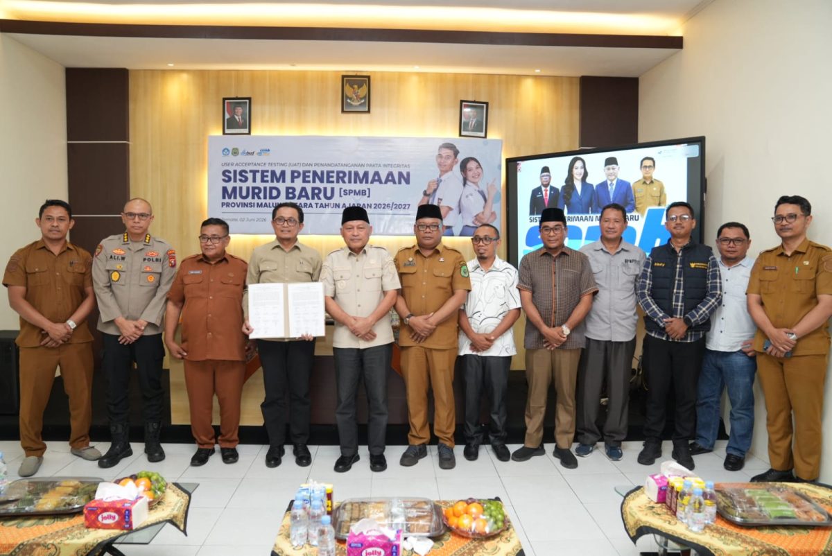 Pemprov Malut Luncurkan SPMB 2026, Wagub Sarbin Peringatkan Praktik Titip-Menitip Siswa