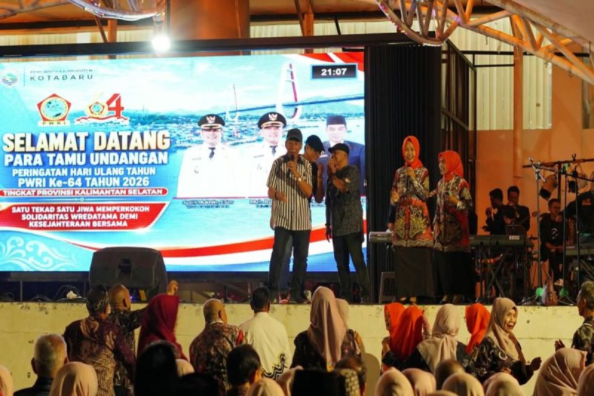 PWRI Kotabaru Gelar Malam Keakraban, 849 Pensiunan PNS Se-Kalsel Hadir di Bumi Saijaan
