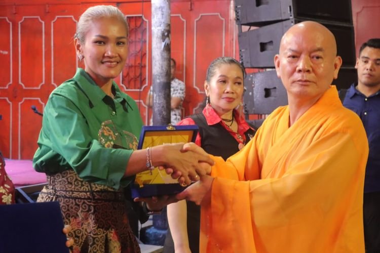 Kapolres Pematangsiantar Hadiri Festival Waisak 2570 BE di Vihara Samiddha Bhagya, Serukan Toleransi Beragama
