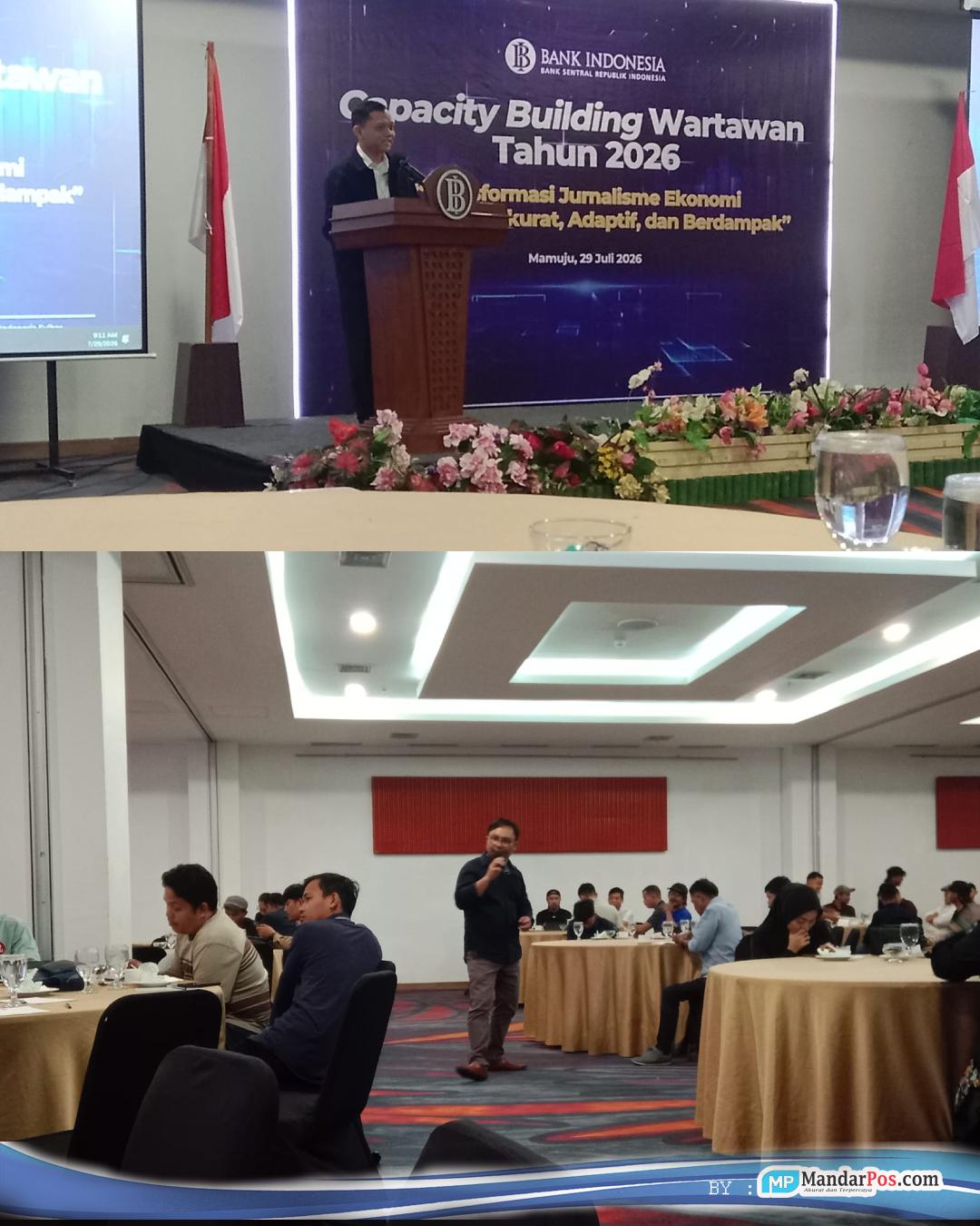 BI Sulbar Gelar Capacity Building Wartawan 2026 di Mamuju, Siapkan Jurnalis Hadapi Disrupsi Digital dan Platform Media Baru