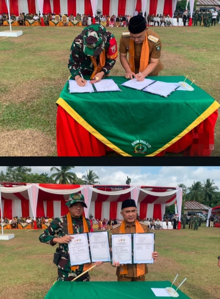 TMMD Ke-129 Resmi Dibuka di Bungo, TNI dan Pemkab Fokus Buka Akses Jalan 2 Kilometer dan Rehabilitasi RTLH
